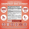 Zazzee Grapefruit Seed Extract (GSE) 4 Ounces | 500 Servings | 300 mg per Serving | 3X Potency | Maximum Strength | High Absorption | Vegan, Liquid Concentrate, Non-GMO and All-Natural