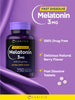 Carlyle Melatonin 3mg Fast Dissolve Tablets | 250 Count | Low Dose and Drug Free | Vegan, Non-GMO, Gluten Free