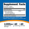 Nutricost Grapefruit Seed Extract 2,000mg, 60 Vegetarian Capsules - Gluten Free, Non-GMO