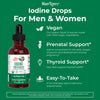 MaryRuth Organics Potassium Iodide | Iodine Supplement | 1 Year Supply | Iodine Drops | USDA Organic | Nascent Iodine | Vegan | Packaging May Vary | 1 Fl Oz