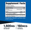 Nutricost HMB (1500mg) and Vitamin D3 (6000 IU) Supplement - 240 Capsules, 80 Servings - Gluten Free and Non-GMO