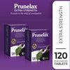 Prunelax Tablets - Extra Strength Natural Laxative Supplement Containing High Strength Senna for Constipation Relief & Restore Normal Bowel Motion-120 Tablets