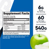 Nutricost BCAA Powder 2:1:1 (Green Apple, 60 Servings)