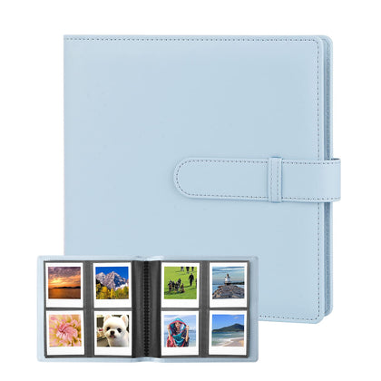 288 Pockets Photo Album for Fujifilm Instax Square SQ1 SQ6 SQ10 SQ20 Instant Camera, Fujifilm Instax SP-3 Mobile Printer, Extra Large Picture Albums for Fujifilm Instax Square Instant Film (Blue)