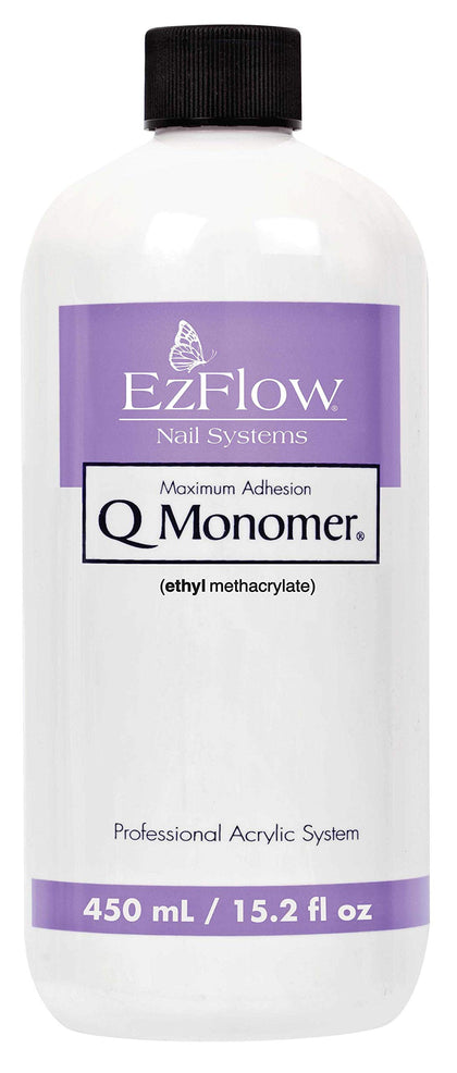 EZ FLOW Q Monomer False Nails, 15.2 Fluid Ounce