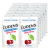 Luden's Sugar Free Wild Cherry Throat Drops, Sore Throat Relief, 25 Count (12 Pack)