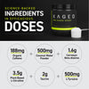 Kaged Athletic Sport Pre Workout Powder | Mango Lime | Energy Supplement for Endurance | Cardio, Weightlifting Sports Drink | 20 Servings