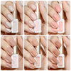 GAOY Nude Pink Gel Nail Polish Set, 6 Neutral Skin Tone U V Colors for Nail Art Home DIY Gel Nail Manicure Kit