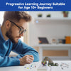 SunFounder Raphael Ultimate Starter Kit for Raspberry Pi 5 4 B 3B B+ 400, Zero 2 W, Python, C Java, Scratch, Node.js, Online Tutorials & Video Courses for Beginners (Raspberry PI NOT Included)