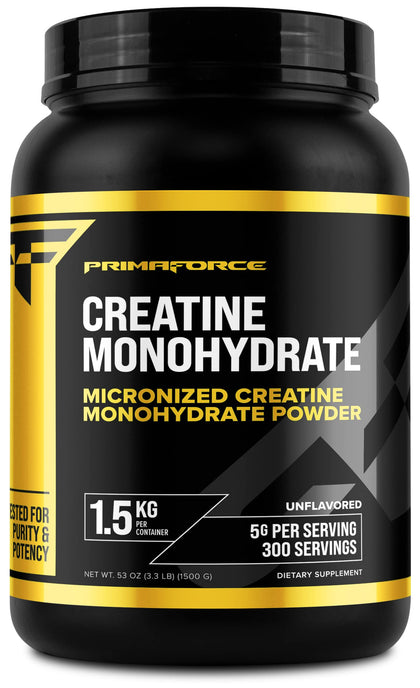 Primaforce Creatine Monohydrate Supplement - 1.5 KG - Micronized Powder