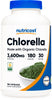 Nutricost Chlorella 3600mg, 180 Capsules, 30 Servings - CCOF Certified Made with Organic Chlorella, Superfood, Non-GMO, Gluten-Free, Vegetarian Friendly