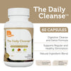 Zahler Daily Cleanse, Digestive Cleanse & Detox Formula, Supports Healthy and Regular Elimination, 60 Capsules.