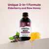 Vimergy Soothe Wise* - Fast-Absorbing Immune Support with Elderberry Syrup and Raw, Organic Honey - Coats and soothes Respiratory tissues - USDA Certified Organic, Vegan, Paleo-Friendly, Gluten-Free.