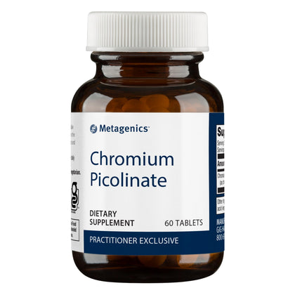 Metagenics Chromium Picolinate - Bioavailable Chromium for Metabolism Support* - Essential Trace Mineral - Non-GMO - Vegetarian - Gluten-Free - 60 Count