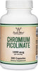 Chromium Picolinate 1000mcg for Healthy Weight Management (High Absorption and Bioavailability) (300 Vegan Safe Capsules, Non-GMO, Gluten Free) by Double Wood Supplements