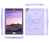 YINLAI for iPad 9th 8th 7th Generation Case,iPad 10.2 Inch 9 8 7 Gen 2021/2020/2019 Case,iPad air 3 Case with Pencil Holder Butterfly Kickstand Kid Girl Shockproof Protective Cover, Lavender Purple