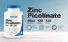 Nutricost Zinc Picolinate 50mg, 120 Vegetarian Capsules - Gluten Free and Non-GMO