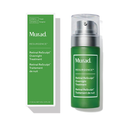 Murad Retinal ReSculpt Overnight Treatment - Resurgence Anti-Aging Serum for Lines and Wrinkles - Encapsulated Vitamin A Skin Care for Smoothing, Firming and Lifting Face and Neck, 1.0 Fl Oz