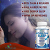 YUMMYVITE Natural Calm Sleep Aid with Magnesium, L-Theanine, Melatonin, GABA, 5-Htp | Sleep Aid | Non-GMO - 60 Capsules