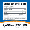 Nutricost CLA (Conjugated Linoleic Acid) 2,400mg, 240 Softgels - Gluten Free, Non-GMO, 800mg Per Softgel