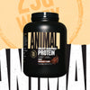 Animal Whey Isolate Protein Powder - Loaded for Pre & Post Workout Muscle Builder and Recovery with Digestive Enzymes for Men & Women - 25g Protein, Great Taste, Low Sugar - Chocolate 4 lbs