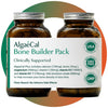 AlgaeCal - Bone Builder Pack for Bone Density Increase, Clinically Supported Plant Based Calcium Supplement & Strontium, Vitamins K2 (100mg), D3 (1600 IU), Magnesium & 16 nutrients for Bone Health