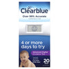 Clearblue Advanced Digital Ovulation Test, Predictor Kit, featuring Advanced Ovulation Tests with digital results, 20 ovulation tests