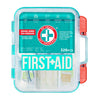 Be Smart Get Prepared First Aid Kit, Teal, 326 Piece, Exceeds OSHA and ANSI Guidelines 100 People - Office, Home, Car, School, Emergency, Survival, Camping, Hunting and Sports