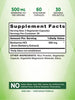 Nature's Truth Berberine 500mg | 60 Capsules | Vegetarian, Non-GMO, and Gluten Free Supplement