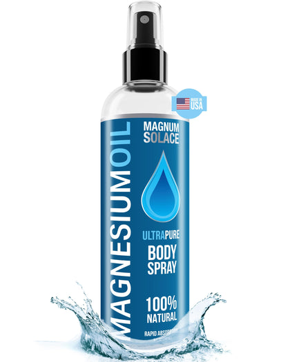 Pure Magnesium Oil Spray - 100% Natural Magnesium Spray - Sourced from The Dead Sea Topical Magnesium