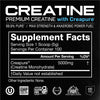 Muscle Feast Creapure Creatine Monohydrate Powder, Vegan Keto Friendly Gluten-Free Easy to Mix, Mass Gainer, Muscle Recovery Supplement and Best Creatine for Muscle Growth, Unflavored, 500g