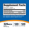 Nutricost Kelp Capsules, 325mcg of Iodine, 120 Capsules, Vegetarian, Non-GMO & Gluten Free