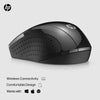 HP X3000 G2 Wireless Mouse - Ambidextrous 3-Button Control, & Scroll Wheel Multi-Surface Technology, 1600 DPI Optical Sensor Win, Chrome, Mac OS Up to 15-Month Battery Life (28Y30AA#ABA, Black)