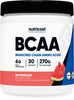 Nutricost BCAA Powder (Watermelon, 30 Servings) - Optimal 2:1:1 Ratio