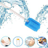 Wellgler's Disposable oral swabs,mouth swabs sponge Dental Swabs Unthreated ?100pcs Blue)