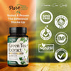 Green Tea Extract Pills 1000mg with EGCG for Heart Support with Antioxidants - 98% Standardized Polyphenols - 3X Absorption Green Tea Capsules for Natural Energy, Gentle Caffeine - 120 Capsules