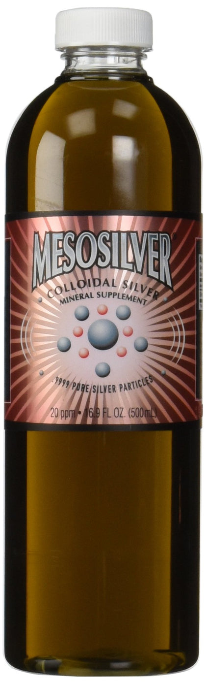 MesoSilver ® 20 ppm Colloidal Silver, 500 mL/16.9 Oz