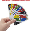 Mattel Games UNO Flip! Splash Card Game for Kids, Adults & Game Night with Water-Resistant Double-Sided Cards