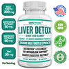 Liver Cleanse Detox & Repair Supplement, Artichoke Extract Liver Health Formula w 22 Herbs for Liver Support, Liver Detox Cleanse Pills - Milk Thistle Dandelion Turmeric Ginger Beet Zinc, 60 Capsules