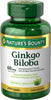 Nature's Bounty Ginkgo Biloba 60 Mg, 200 Capsules (17243)