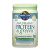 Garden of Life Raw Organic Protein & Greens Lightly Sweet, Vegan Protein Powder for Women and Men, Plant Protein, Pea Protein, Greens & Probiotics, Dairy Free, Gluten Free Low Carb Shake, 20 Servings