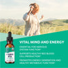 Vimergy USDA Organic B12 - Travel Size - 30 Servings - Alcohol Free B-12 Liquid Vitamin - Supports Brain Energy, Nervous System, Cognition, Memory - No Gluten, Non-GMO, Vegan & Paleo (30 ml)