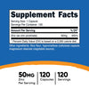 Nutricost Zinc Picolinate 50mg, 120 Vegetarian Capsules - Gluten Free and Non-GMO