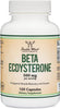 Beta Ecdysterone Supplement - 500mg Per Serving (120 Capsules, 60 Servings) Powerful Plant Anabolic to Support Men's Health (Non-GMO and Gluten Free) by Double Wood