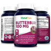 NusaPure Butterbur Extract 100mg per caps 200 Veggie Capsules (Non-GMO, Vegetarian, Gluten-Free)