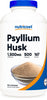 Nutricost Psyllium Husk 1500mg Per Serving, 500 Capsules - Non-GMO & Gluten Free