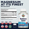 KAL Magnesium Taurate 400mg Plus Vitamin B6, Chelated Magnesium Supplement, High Absorption Magnesium Complex, Muscle and Heart Health Support, Vegan, Gluten Free, 60-Day Guarantee, 60 Serv, 120 Tabs