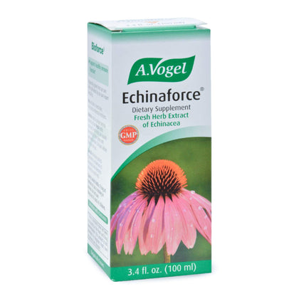 A. Vogel Echinaforce Organic Whole Plant Echinacea Extract Natural, Proven Herbal Liquid Support for Healthy Immune Function - Best When Taken Daily - 3.4 oz