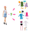 Barbie Doll with 2 Surprise Career Looks Featuring 8 Surprises, 1