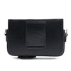 megagear sony cyber-shot dsc-hx80, dsc-hx90v, dsc-wx500 leather camera case with strap - black - mg885